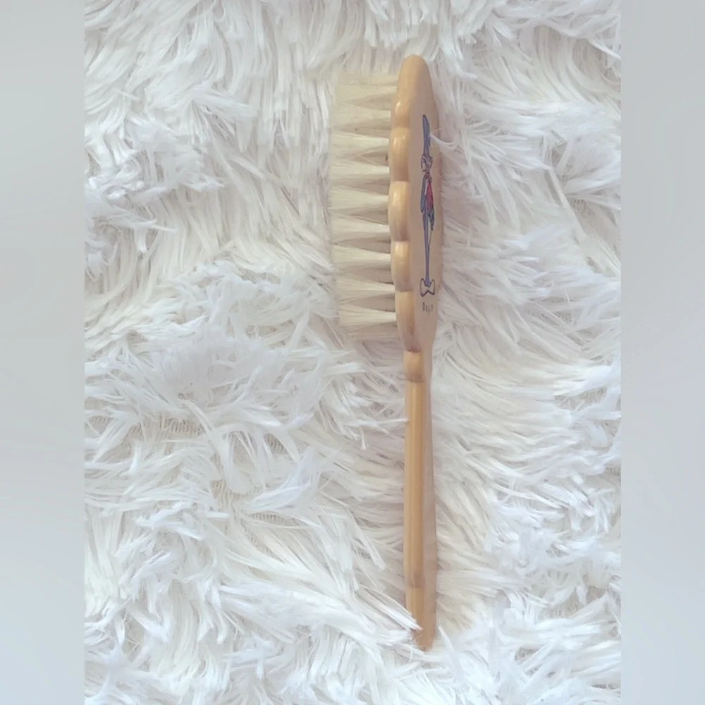 Vintage Looney Tunes Bugs Bunny Childs Paddle Hair Brush Plastic 1977 Rare HTF